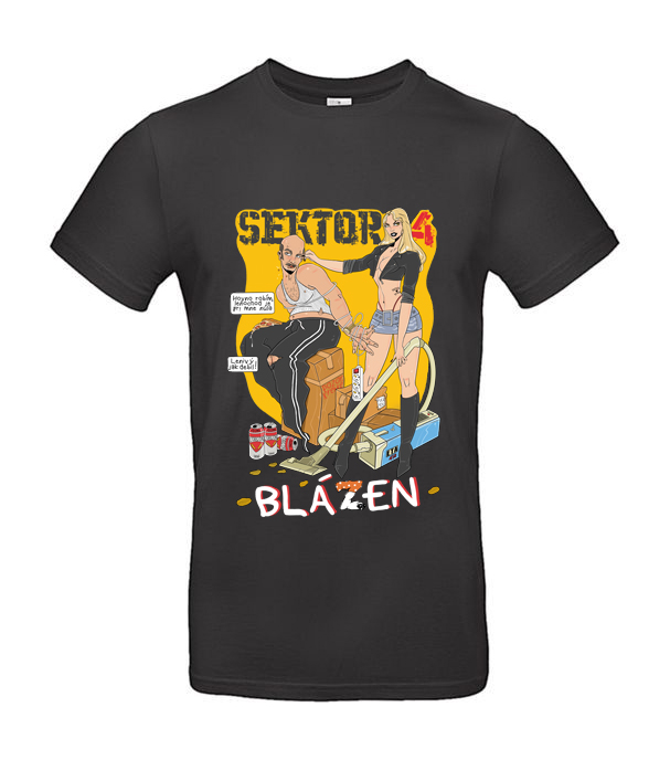 Sektor4 - Blázen - pánske tričko