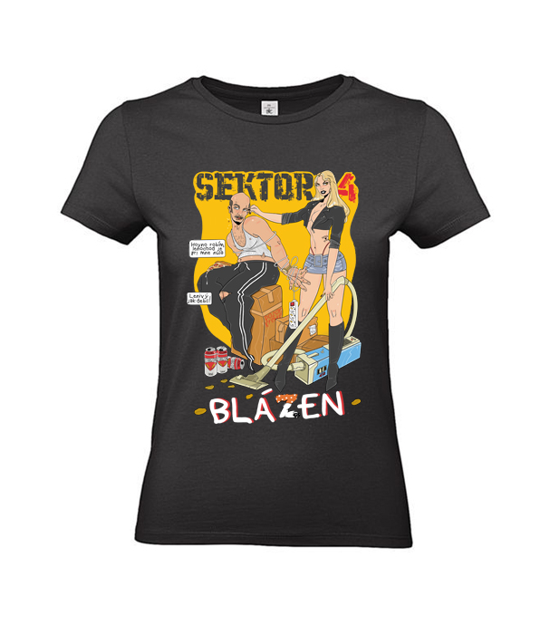 Sektor4 - Blázen - dámske tričko
